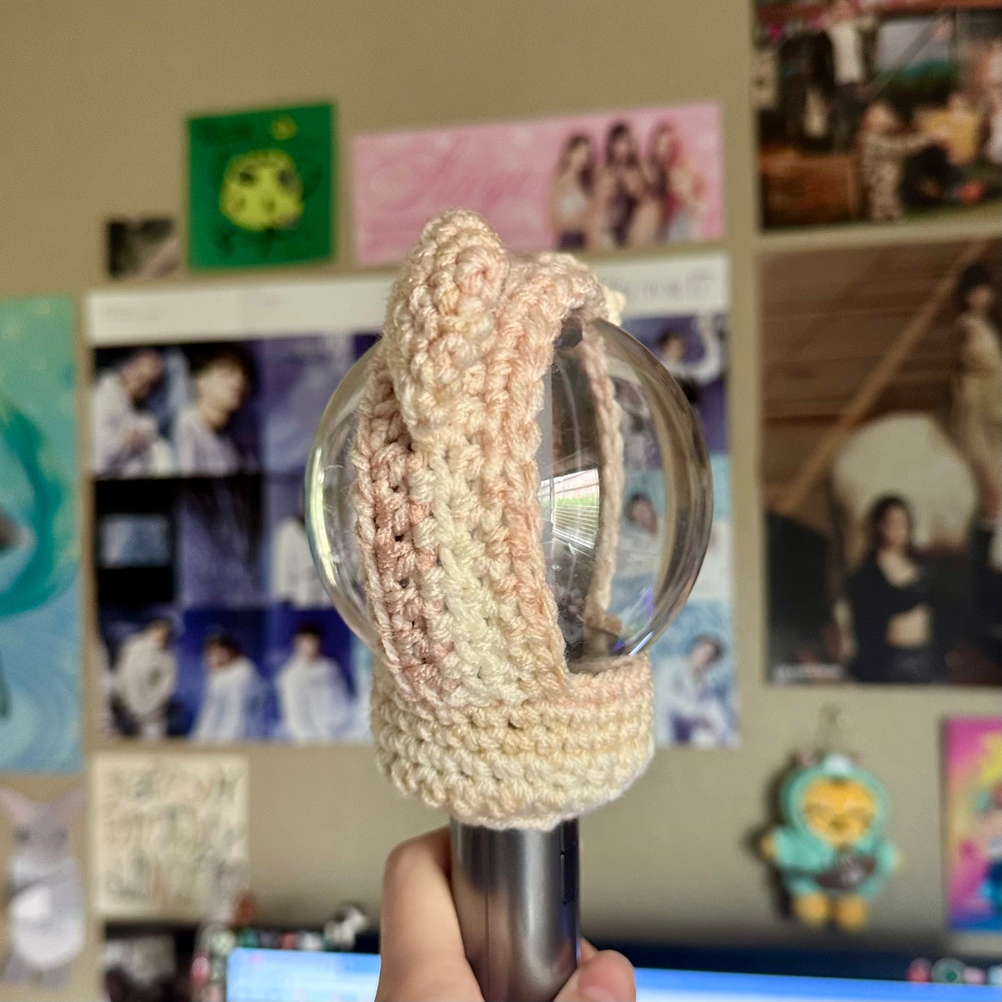 Pastel Cat Lightstick Cover (Engene Bong V1) | ENHYPEN