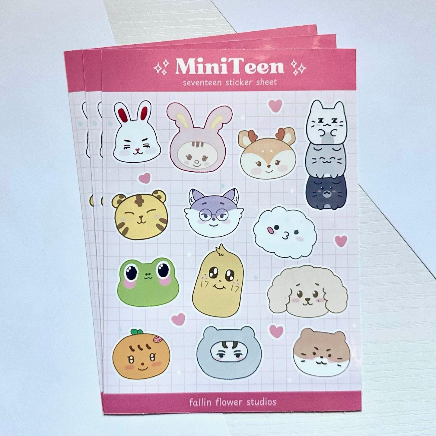 MiniTeen Inspired Sticker Sheet