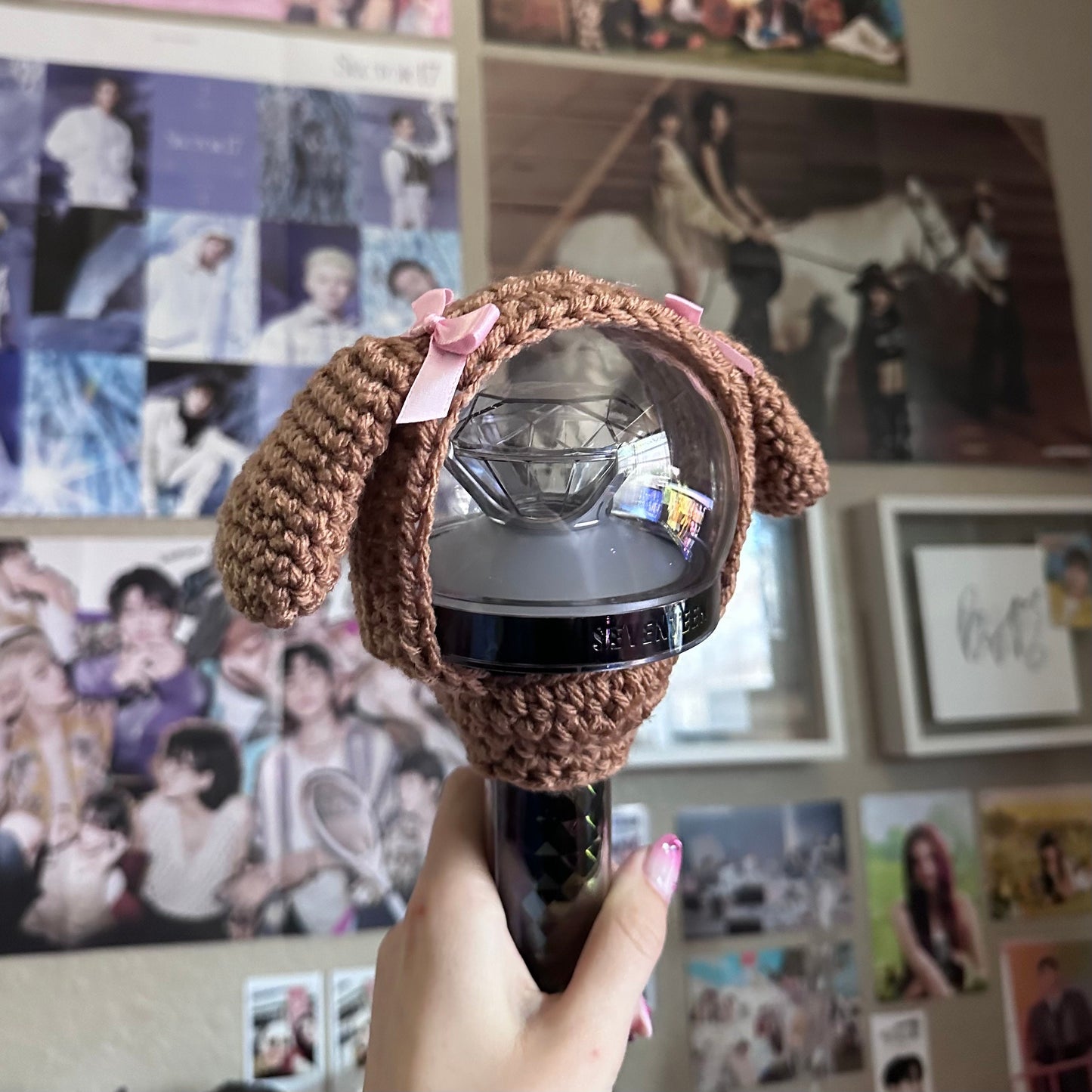 Cutie Puppy Gyu Lightstick Cover (Caratbong V2&3) | Mingyu, Seventeen