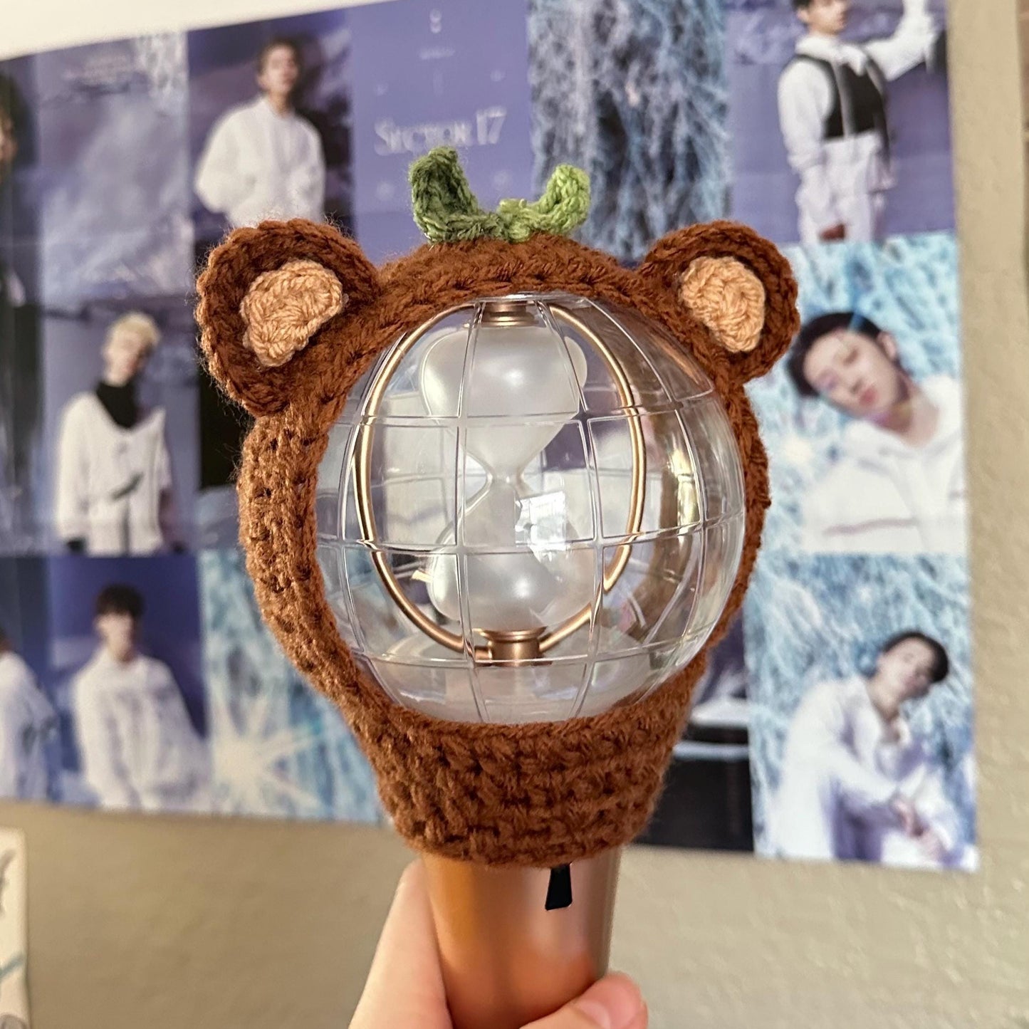 JJONGbear Lightstick Cover (Lightiny V2) | Jongho, Ateez