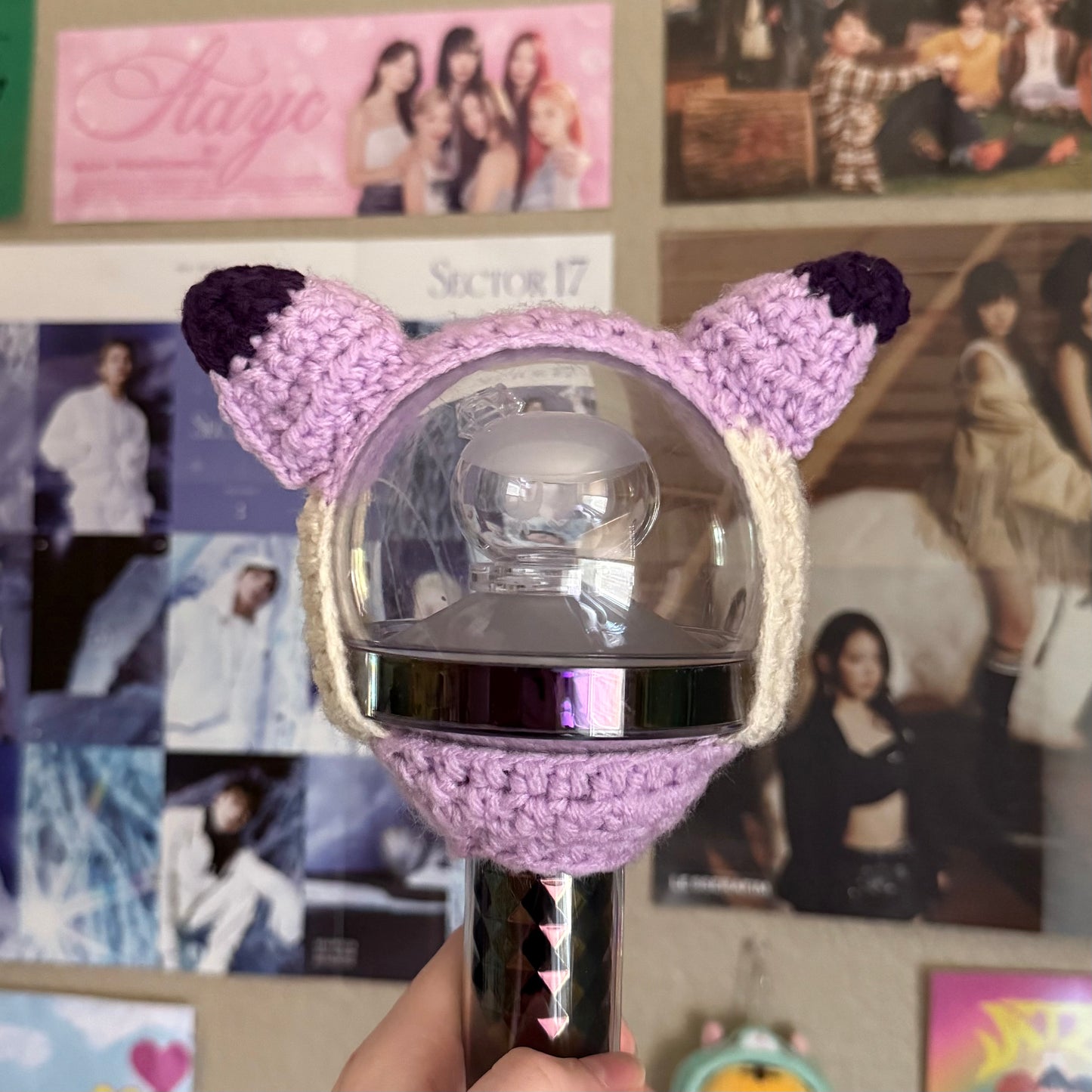Foxdungee (w/o accents) Lightstick Cover (Caratbong V2&3) | Wonwoo, Seventeen