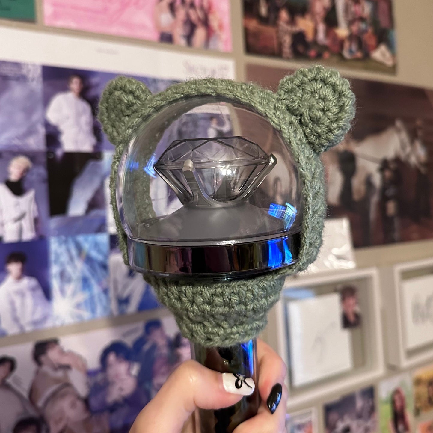 Froggy Lightstick Cover (Caratbong V2&3) | The 8, Minghao, Seventeen