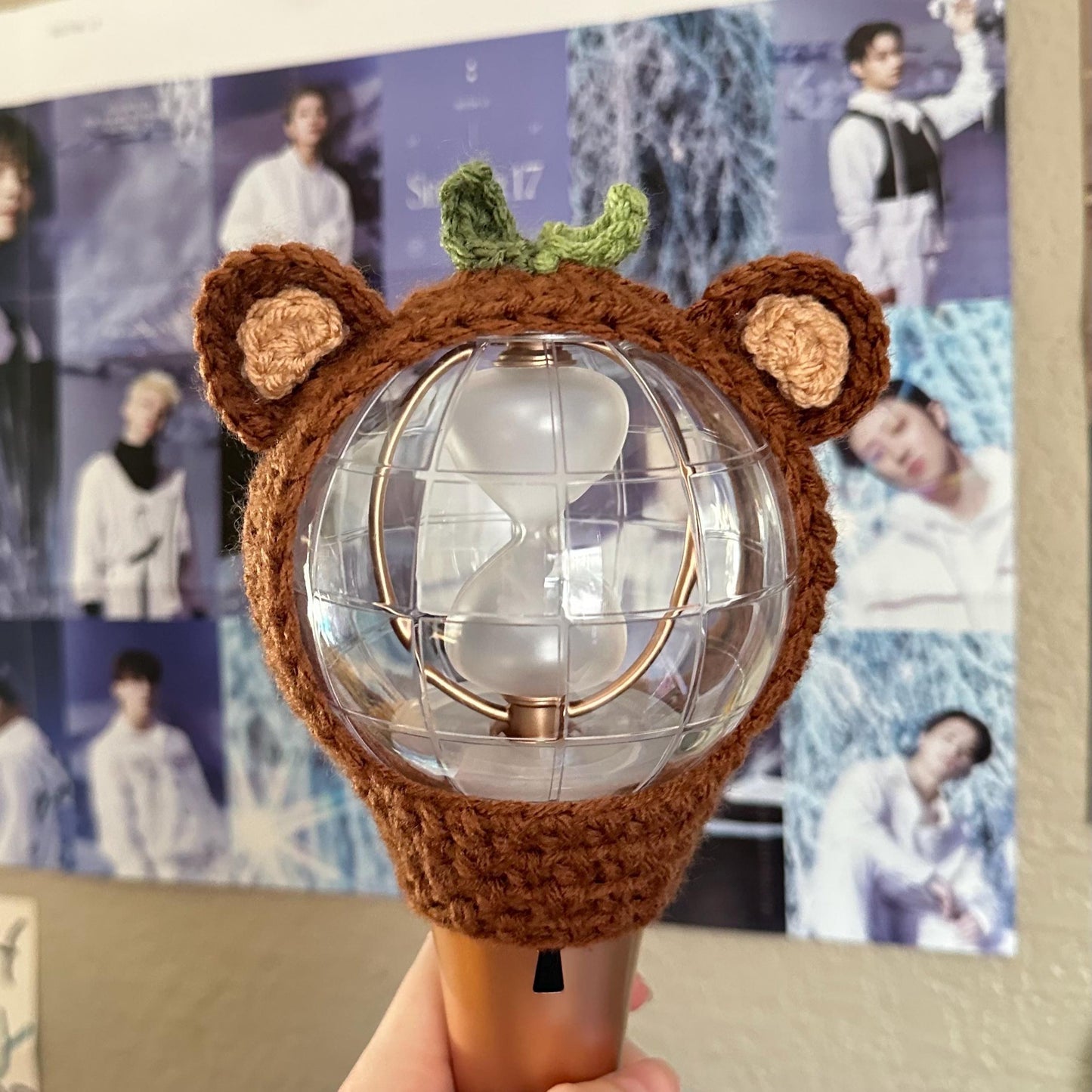 JJONGbear Lightstick Cover (Lightiny V2) | Jongho, Ateez