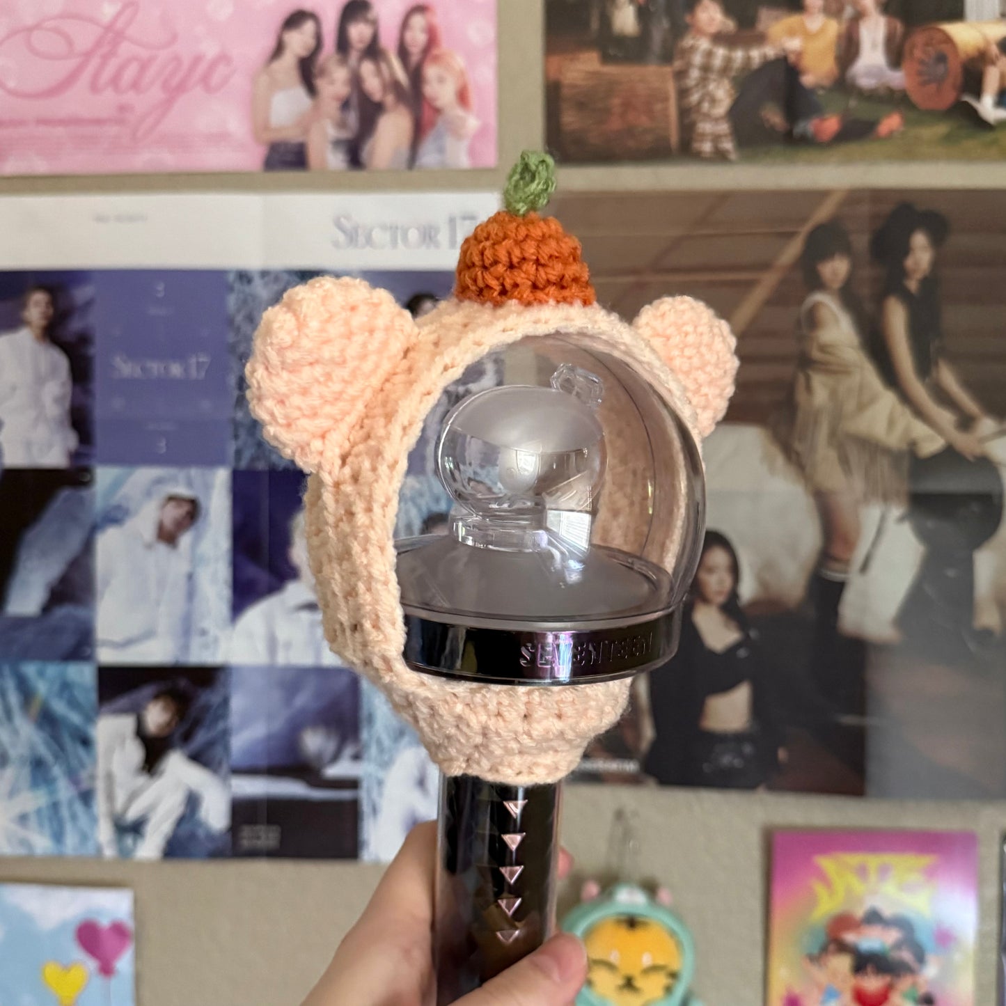Boo Bear Lightstick Cover (Caratbong V2&3) | Seungkwan, Seventeen