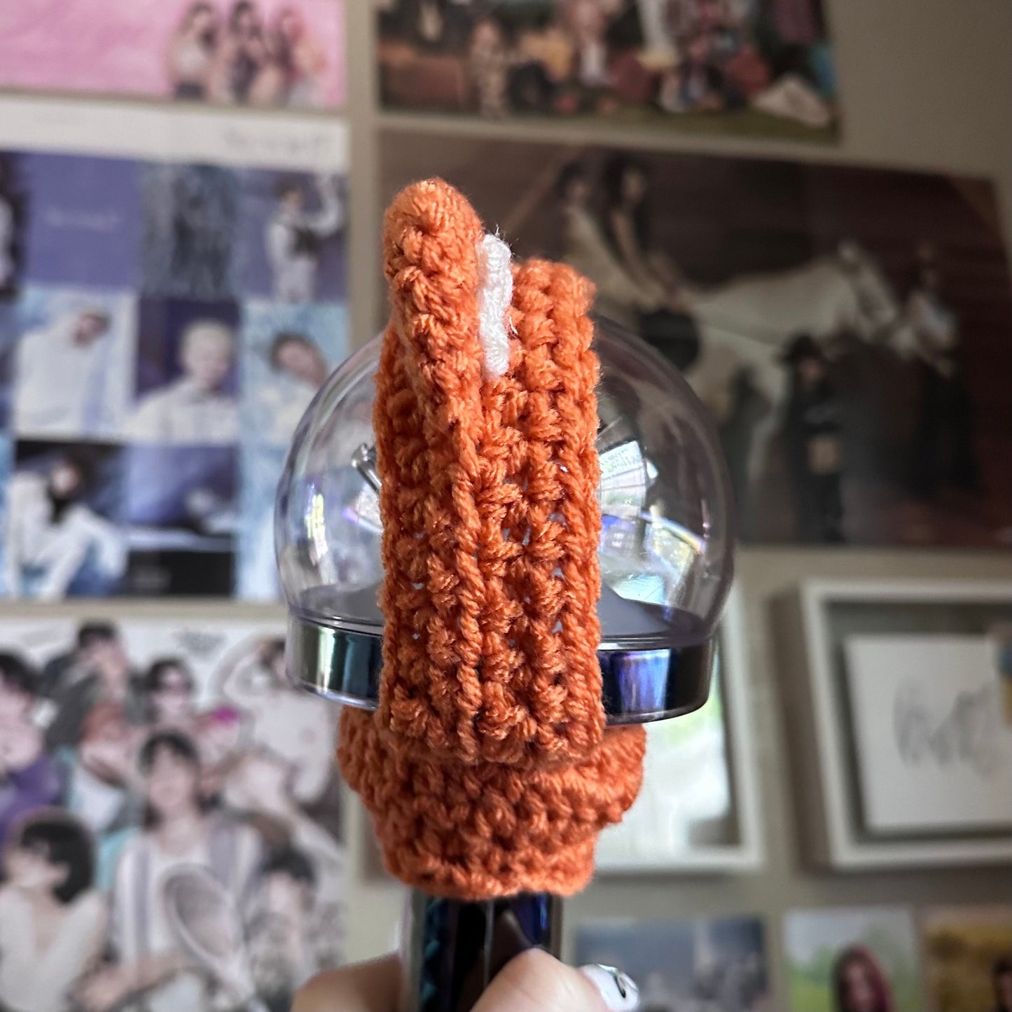 Orange Cat Lightstick Cover (Caratbong V2&3) | Jun, Seventeen
