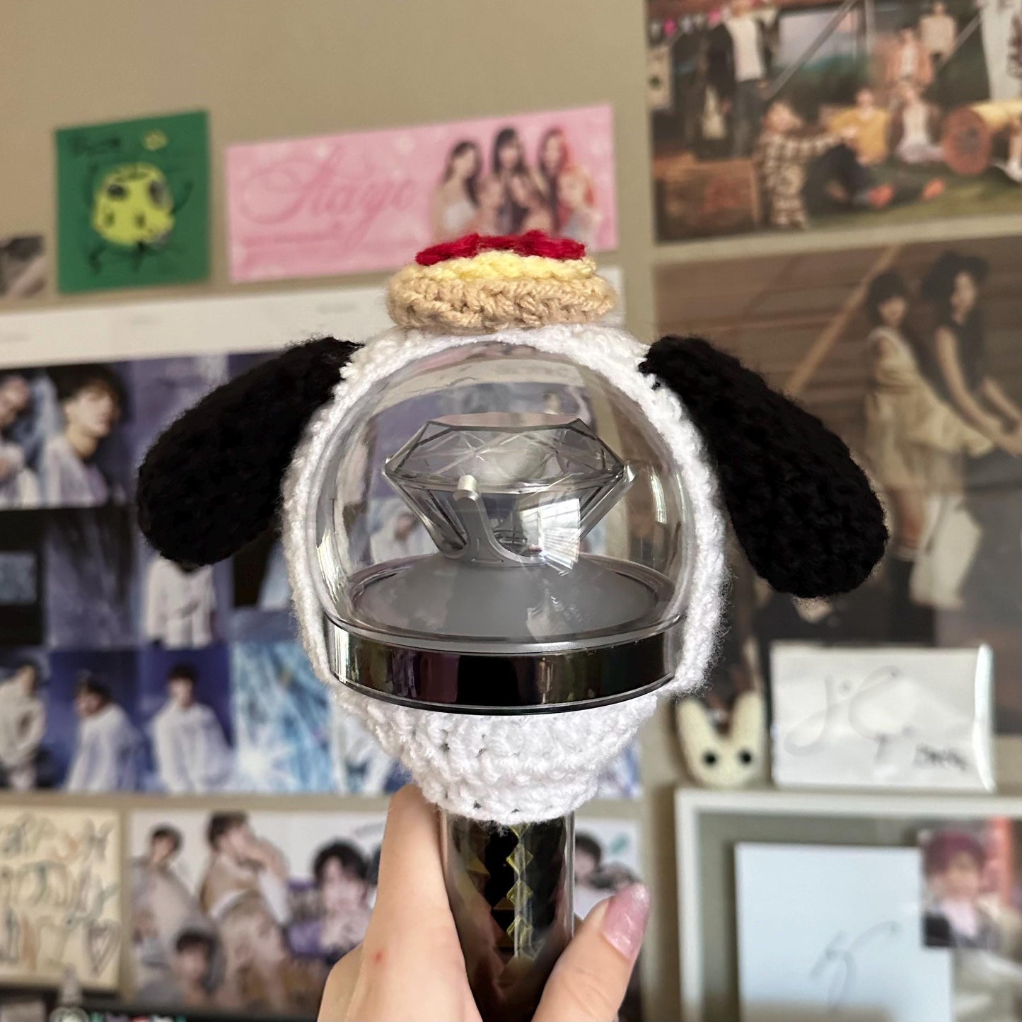 Pizza Puppy Lightstick Cover (Caratbong V2&3) | Dokyeom, Seventeen