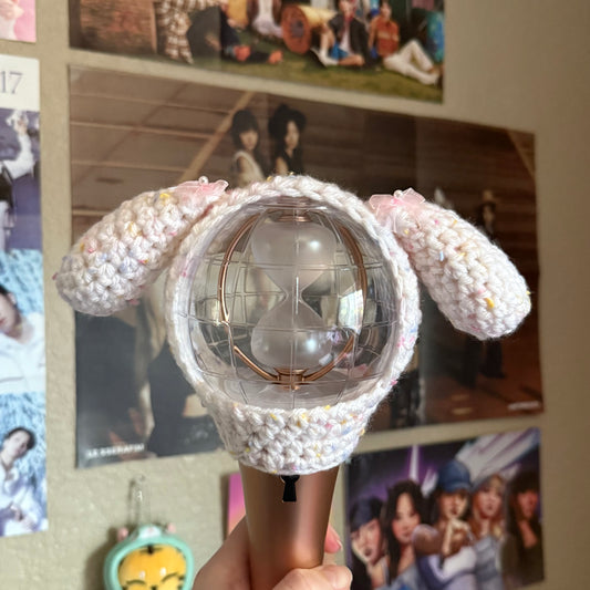 Sprinkle Bunny Lightstick Cover (Lightiny V2) | Ateez