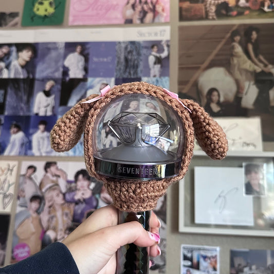 Cutie Puppy Gyu Lightstick Cover (Caratbong V2&3) | Mingyu, Seventeen