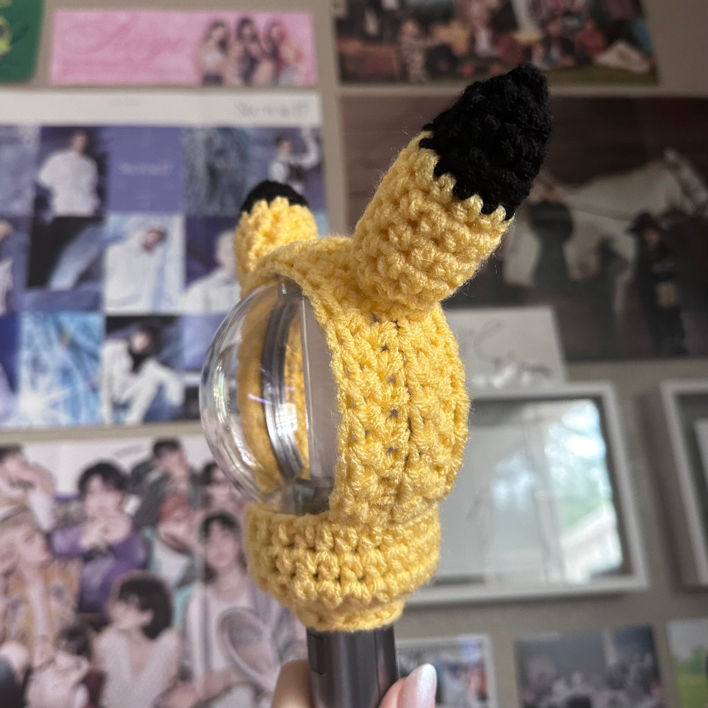 Yellow “Mouse” Lightstick Cover (Engene Bong V1) | ENHYPEN