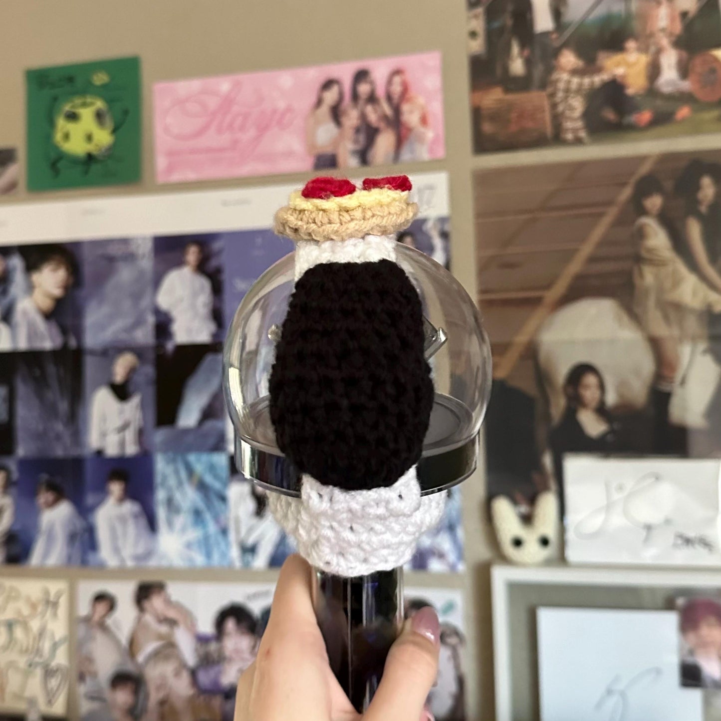 Pizza Puppy Lightstick Cover (Caratbong V2&3) | Dokyeom, Seventeen